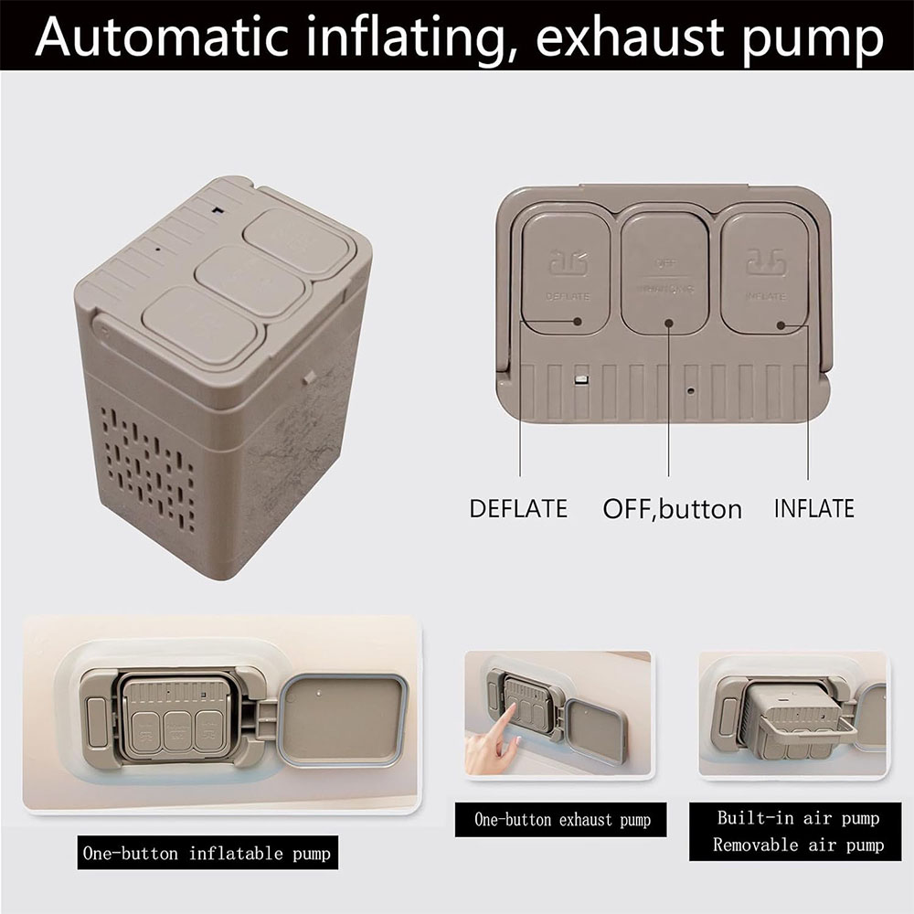 40cm High Air Mattress - comfortable sleeping surface ideal for camping guests and travel