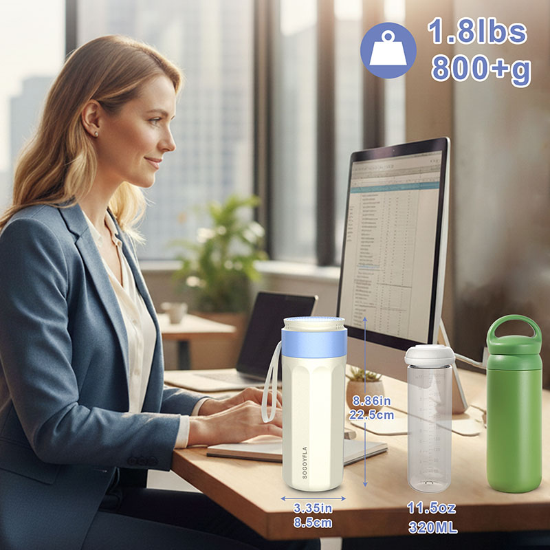 Vacuum Insulated Cup - easy-to-clean wide mouth design with leak-proof sealing lid