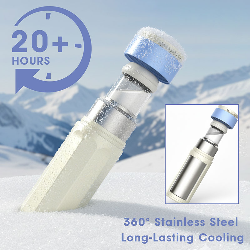 Vacuum Insulated Cup - keeps drinks hot and cold for 8+ hours with vacuum insulation technology