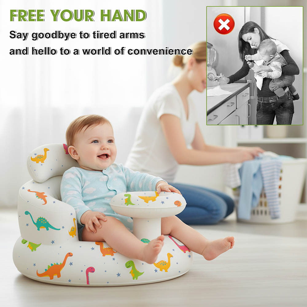 Multi Style Baby Study Chair - sturdy non-toxic construction with smooth rounded edges