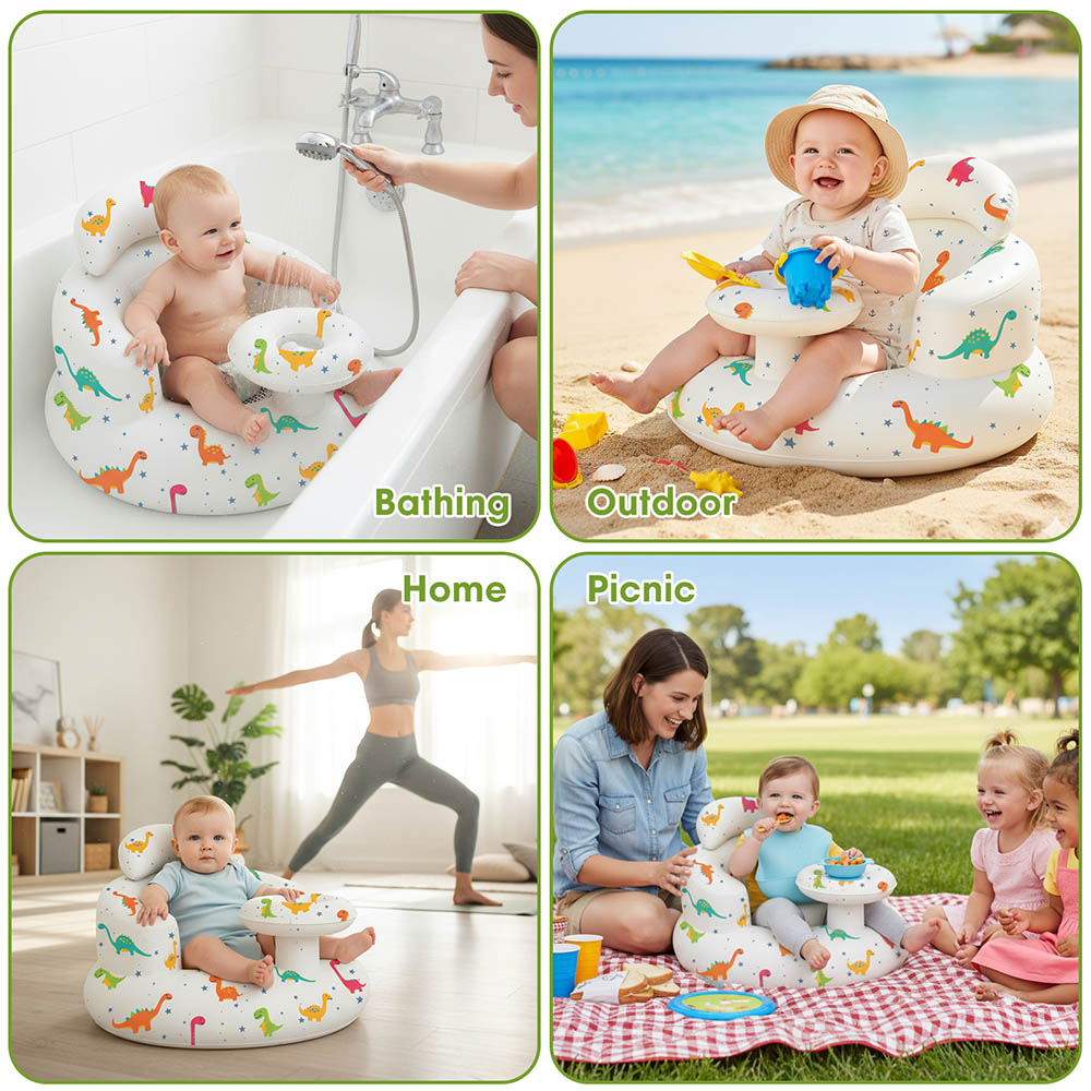 Multi Style Baby Study Chair - ergonomic backrest design for growing children